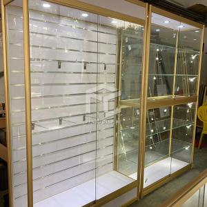 China 8mm Thick Tempered Glass Display Showcase Counter 1200mm Long wholesale