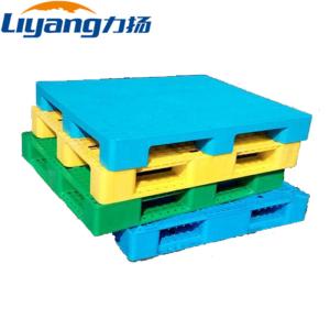 China 1 Way Economy Plastic Shipping Pallets Green Package Pallet HDPE wholesale