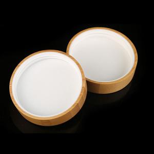 China 50g Bamboo Lid Cosmetic Cream Jars Silk Screen Printing wholesale