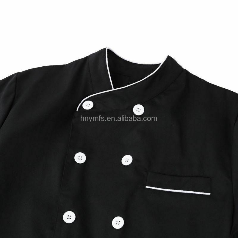 Custom Design New Products Restaurant Hotel Kitchen Chef Cook Uniform Manufacturer