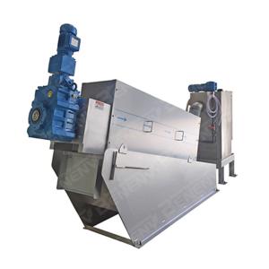 China Automatic Sludge Dewatering Machine Municipal Industry Multi Disc Screw Press wholesale