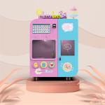 Automatic Clean Fairy Floss Vending Machine 110V-240V Flower Cotton Candy