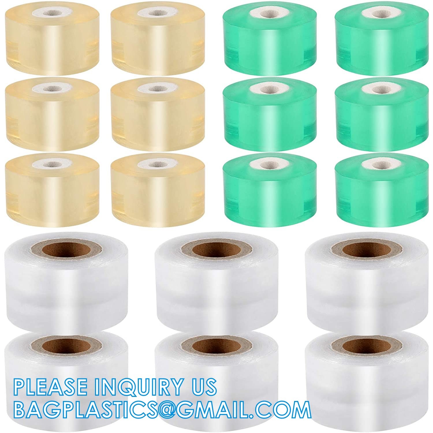 Grafting Tape, Each Roll 328 Feet, Stretchable Garden Grafting Tape, Self-Adhesive Plant Repair Tapes For Garden