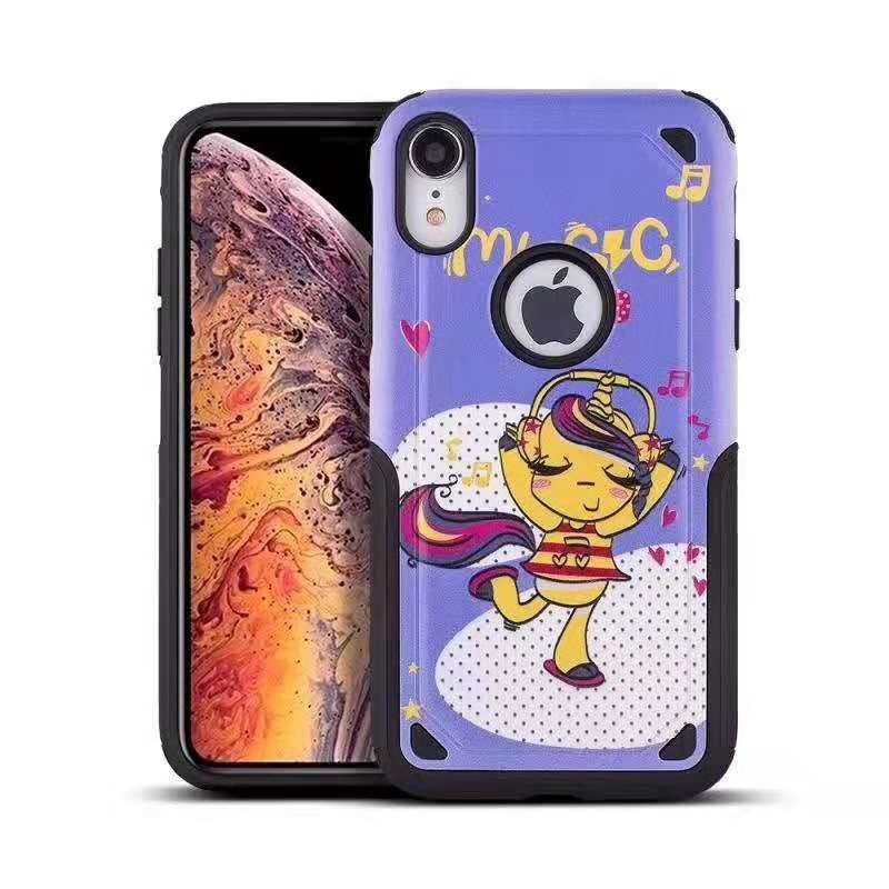 Can Custom Colorful Paiting 2 in 1 PC TPU Armor Case Back Cover for Samsung J2 Prime G530 ON7 J8 2018 NOTE9 S8 PLUS S8