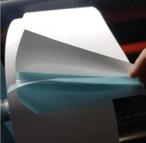 China Double Liner Adhesive Label Material wholesale