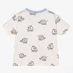 Summer baby boys girls clothing sets customized printing color Organic Cotton