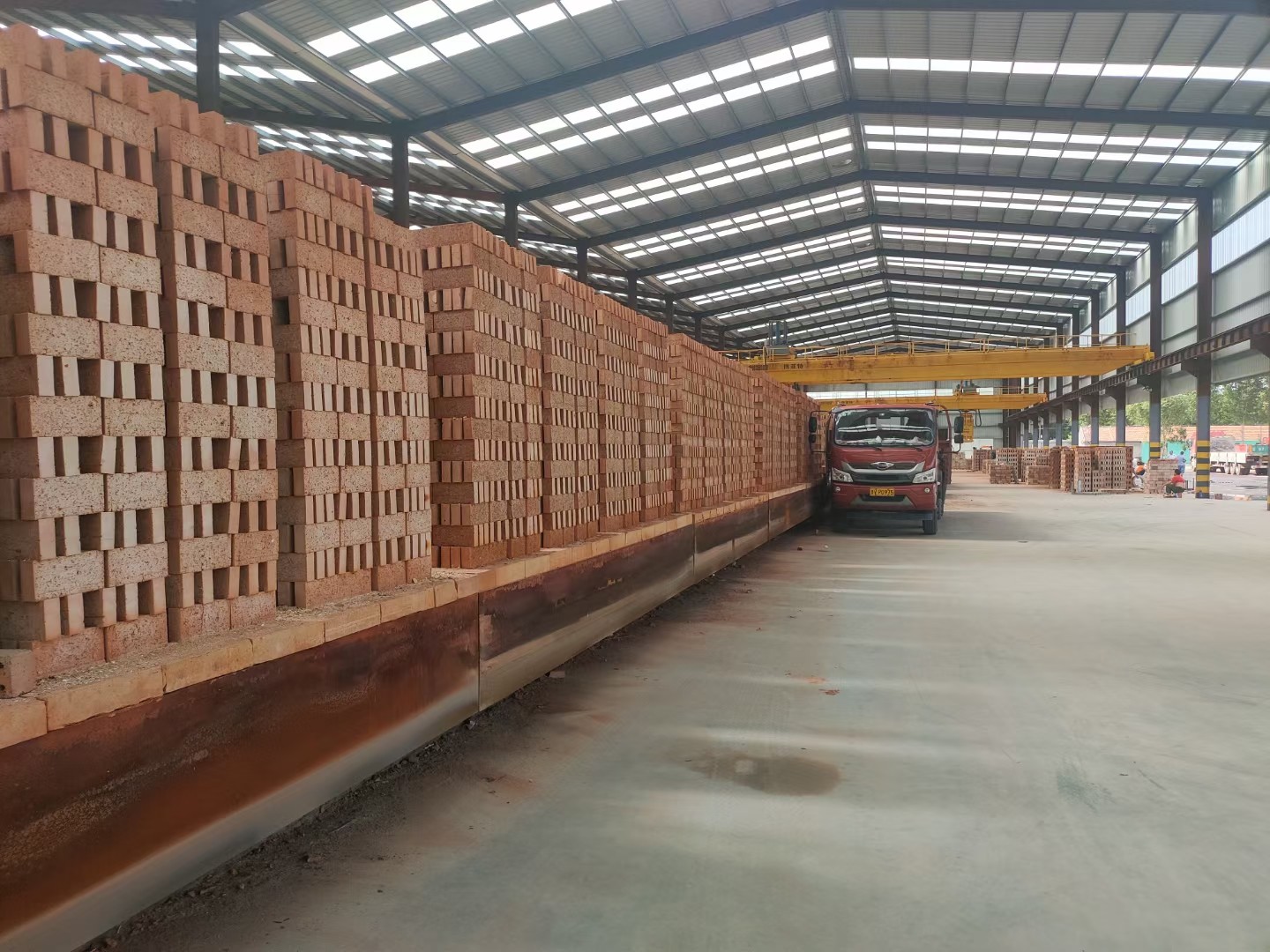 Automatic 4.8m Masonry Tunnel Kiln For Improved Clay Brick Production