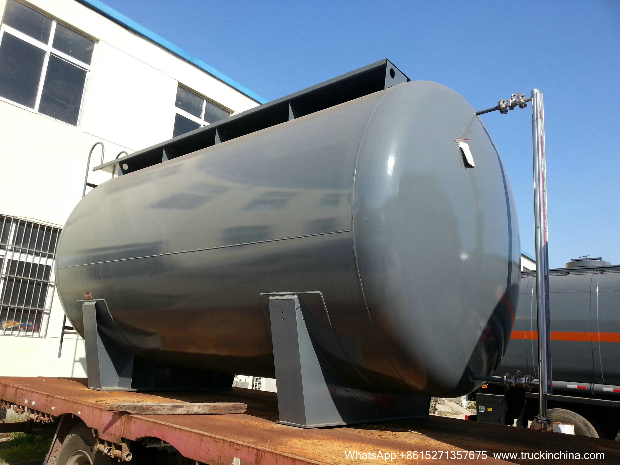 Steel Lined LLDPE Acid Chemical Tank for Dilute Sulfuric Acid H2SO4 HF HCL Acid Storage 5-100T WhatsApp:+8615271357675