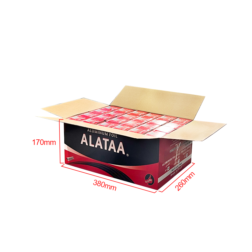 8011 Alloy Customized Length Round Aluminum Foil Roll for Shisha Hookah Smoking Paper