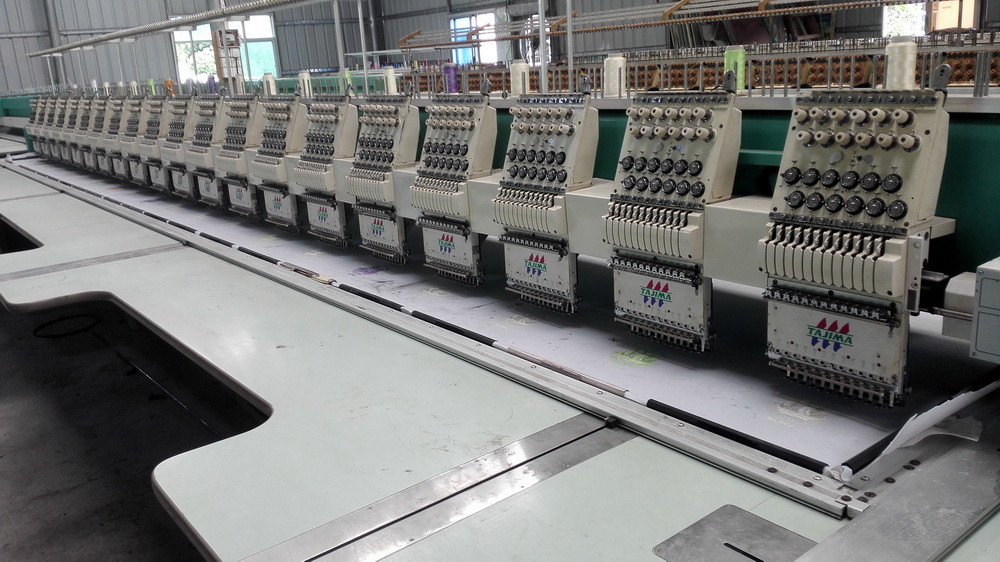 High Performance Tajima Used Embroidery Machines For Towels / Shoes 2004 Product