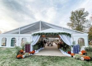 China Event Banquet Marquee, Clear PVC Wedding Party Roof Top Tent For 1500 People wholesale