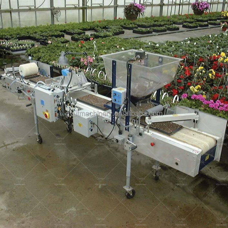 10 Rows Quick-Cut Automated Microgreen Tray Harvesting Machine for Baby Leaf Lettuces
