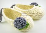 Crochet Baby, Booties, Socks Knitted, Newborn Loafers Shoes Plain Infant