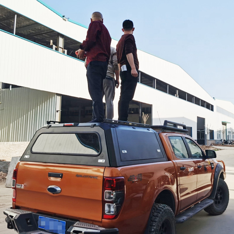 Black Steel Auto Car Truck Tonneau Covers Ford Ranger Toyota Hilux