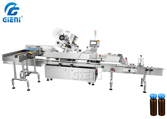 20ml PET Bottle Labeling Machine 600 Pcs/Min Horizontal Labeling Machine
