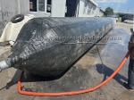 Ship Launching Marine Airbags Customized Thickness / Size