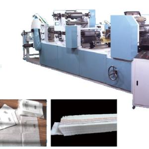 China 4KW 380V Paper Napkin Machine Napkin Folder Machine 400 Sheets Per Min wholesale