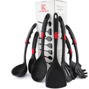 China Ergonomic 7pcs Multifunctional Silicone Kitchen Utensil Set wholesale