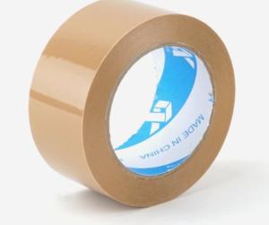 China Earthy Brown/Light Brown Color High Adhesive Power Brown Bopp Parcel Packing Tape For Carton Sealing Tape wholesale
