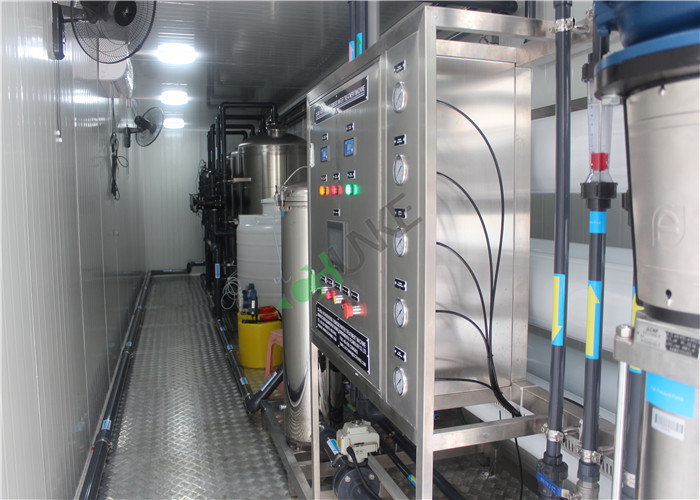 40 Foot Containerized Water Treatment Plant RO Sea Water Machine