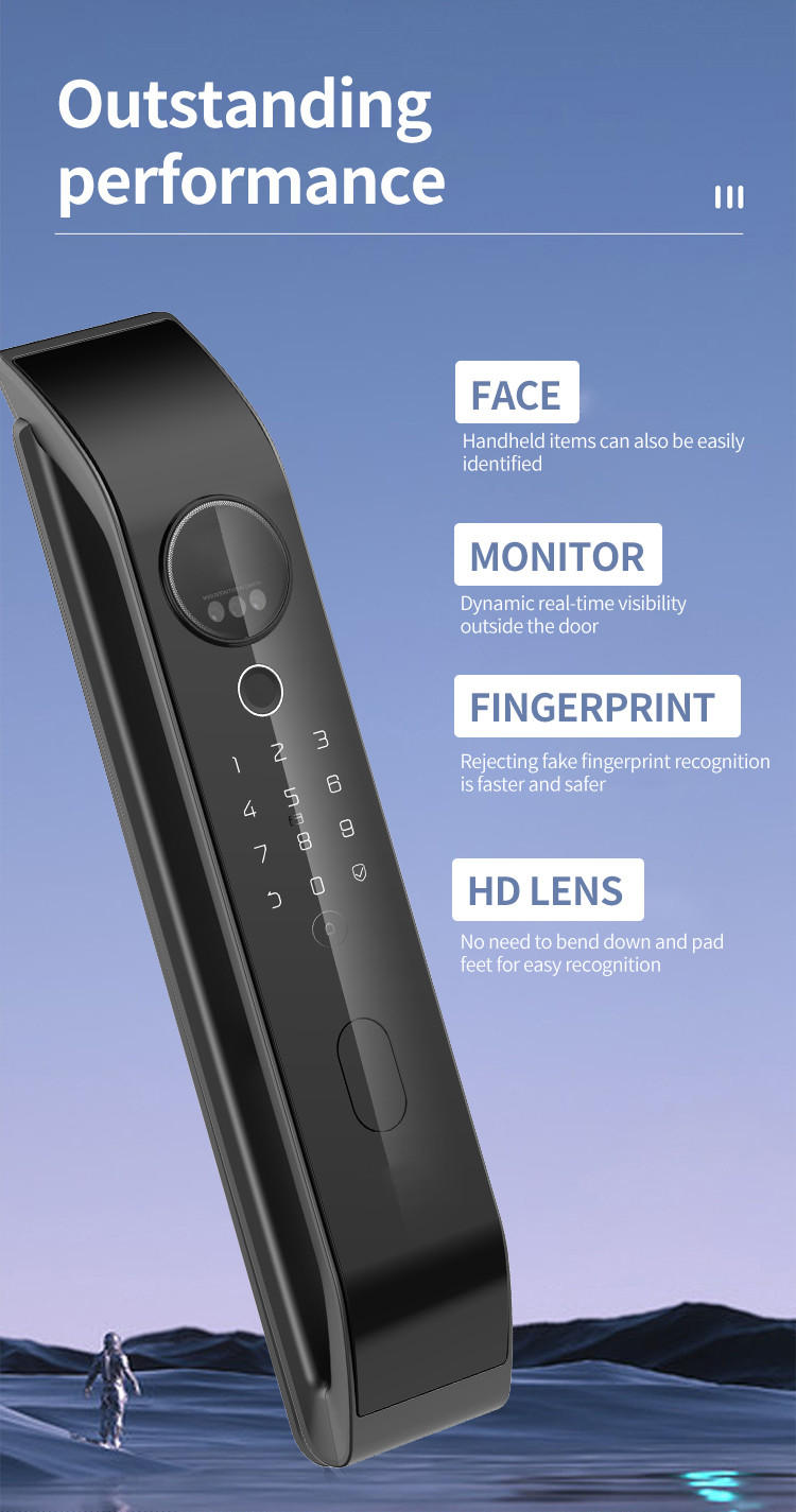 TH-X7 3D Face Smart Door Lock