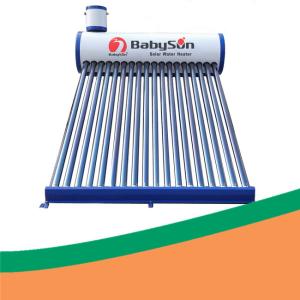 China Freestanding Evacuated Tube Low Pressure Solar Geyser Non Welding wholesale