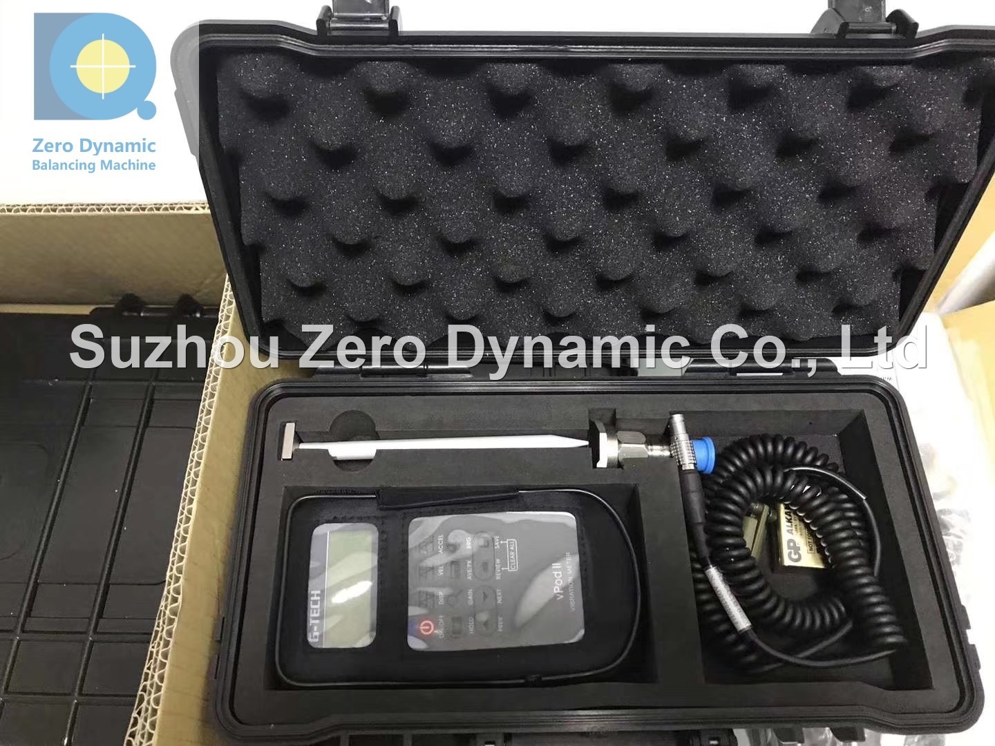 Portable Vibrometer vPod and vPod II Portable Vibration Analyzer IP65 Protection
