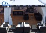 Wedding Marquee Outdoor Aluminum High Peak Pagoda Tent For 100 People Canopy