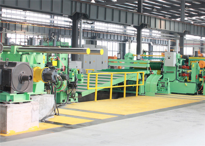 Professional Steel Coil Slitting Line Time Saving Side Trimmers With Center Cut Shear