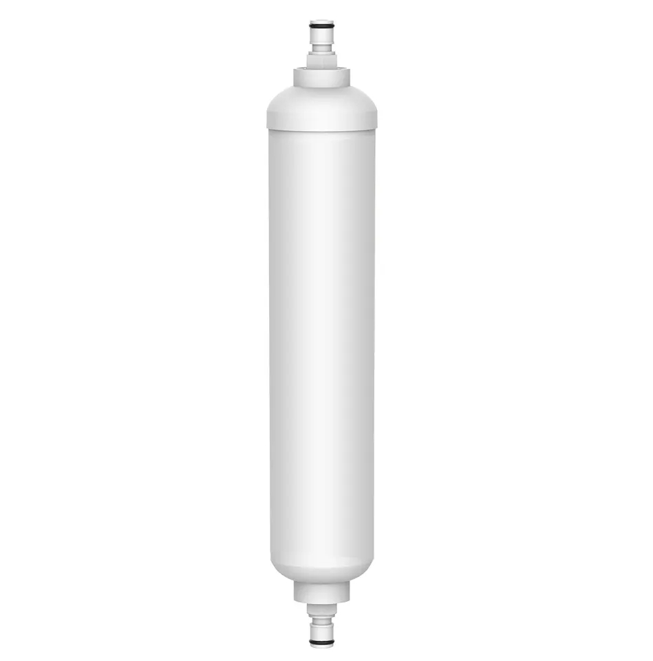 GXRTQR Inline Water Filter Replacement Cartridge with Activated Carbon 0.5 Micron Rate