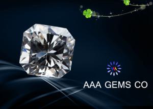China VVS1 Fancy Loose Moissanite Diamond 8 mm With BV Certificate wholesale