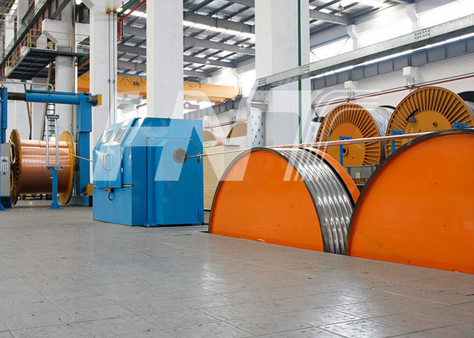 Rigid Stranding Machines For Copper , Steel And Aluminum cable Manufacturing Or Over Head Conductors