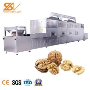 China Walnut Industrial Microwave Dryer / Stainless Steel Drying And Sterilization Machine wholesale