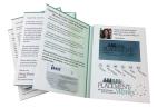 7 inch promotional digital video brochure with lcd show