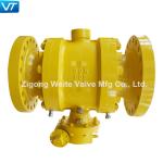 12x10'' Forged Steel Trunnion Ball Valve Reduced Bore WCC Ball Valve