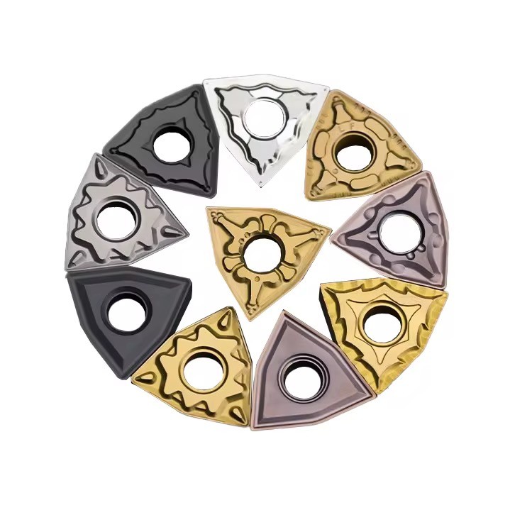 CNC Lathe Blade Wnmg080404/08/12TM Indexable Tungsten Carbide with CVD Coating