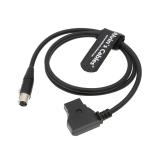 Alvin's Cables 12V TV Logic Monitor Power Cable Neutrik Mini XLR 4 Pin Female to