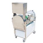 Double Headed Fruits Slicing 0.75kw 220V Vegetable Cutting Machines
