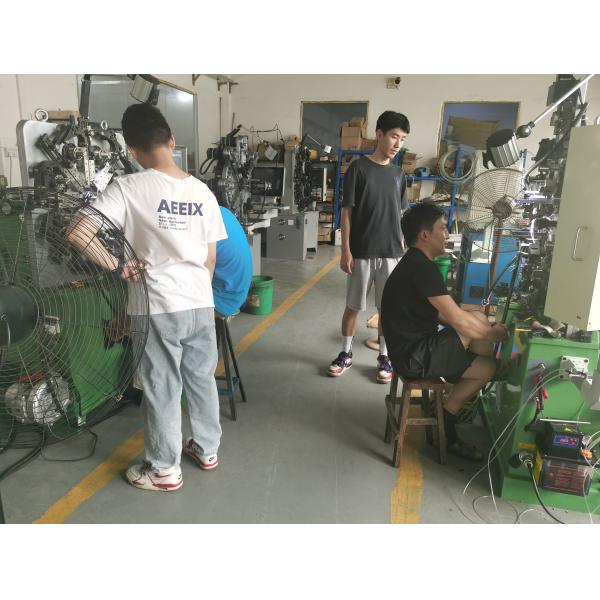 Computerized Tension with Ten Axes Making a Wire Bending Machine using a Spring Former