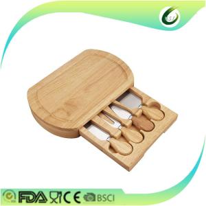 China wholesale antibacterial bamboo chopping board with knife wholesale