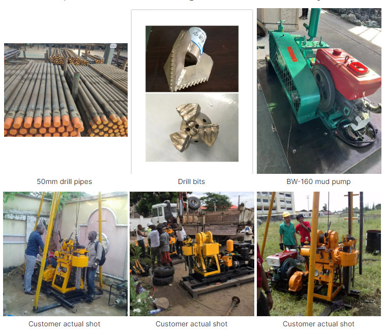 Advanced XY-2B Hydraulic Borewell Drilling Machine with 400mm Diameter and 500m Depth Capacity