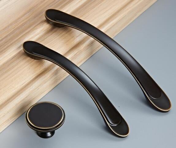 Matte Black PVD Vacuum Coating Machine , Brass alloy, Zinc Alloy door handle PVD Coating Machine