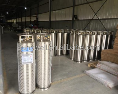 Continuous Aluminum Cans Liquid Nitrogen Doser Container