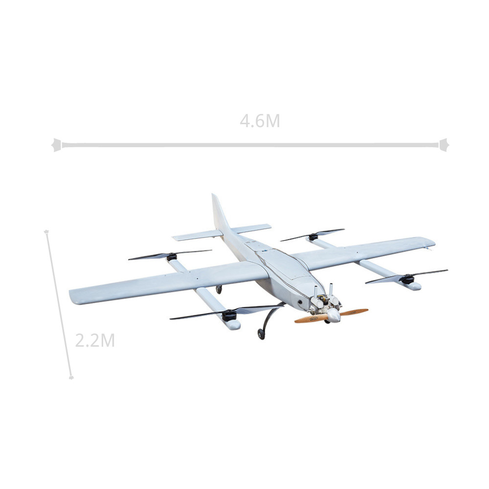 20X 30X Military UAV Drones VTOL Fixed Wing Aircraft 5Hours Ground Station Command System HX4HFW325