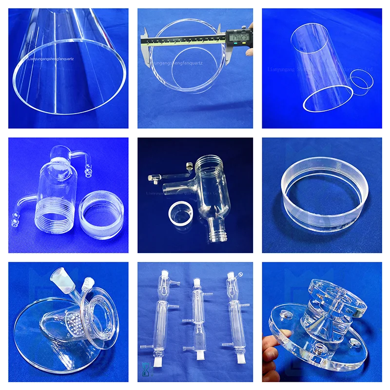 Professional Custom Opaque Quartz Tube High Temperature Resistant