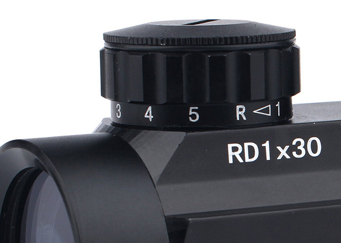 5 Diverse MOA Optic Red Dot Sight Rifle Type Anodized Aluminum Body Construction