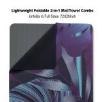 Women's Travel Yoga Mat With Amazing Wear Resistance Stable Shape