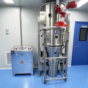 China Food Beverage Fluidized Bed Granulator Pharma Granulation Machine 45KW wholesale