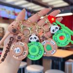 Kawaii Backpack Purse Handbag Keychain Charms with Cartoon Animals Pendant