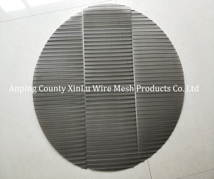 321 Wire Wrapped Sceen Panel for Washing Coal Support Wire 1.8x10mm